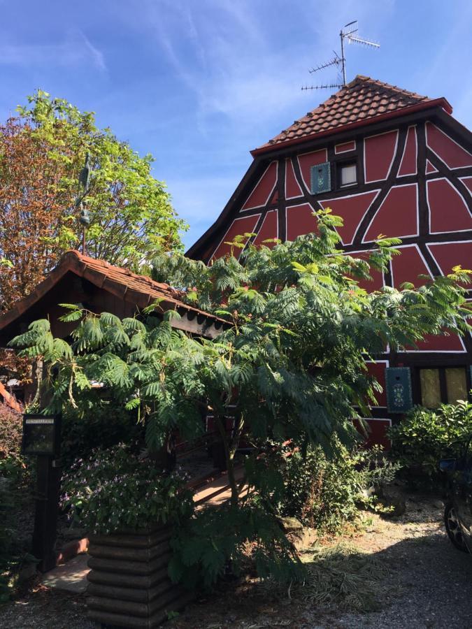 Hotel Auberge Du Tisserand Gommersdorf Exteriér fotografie
